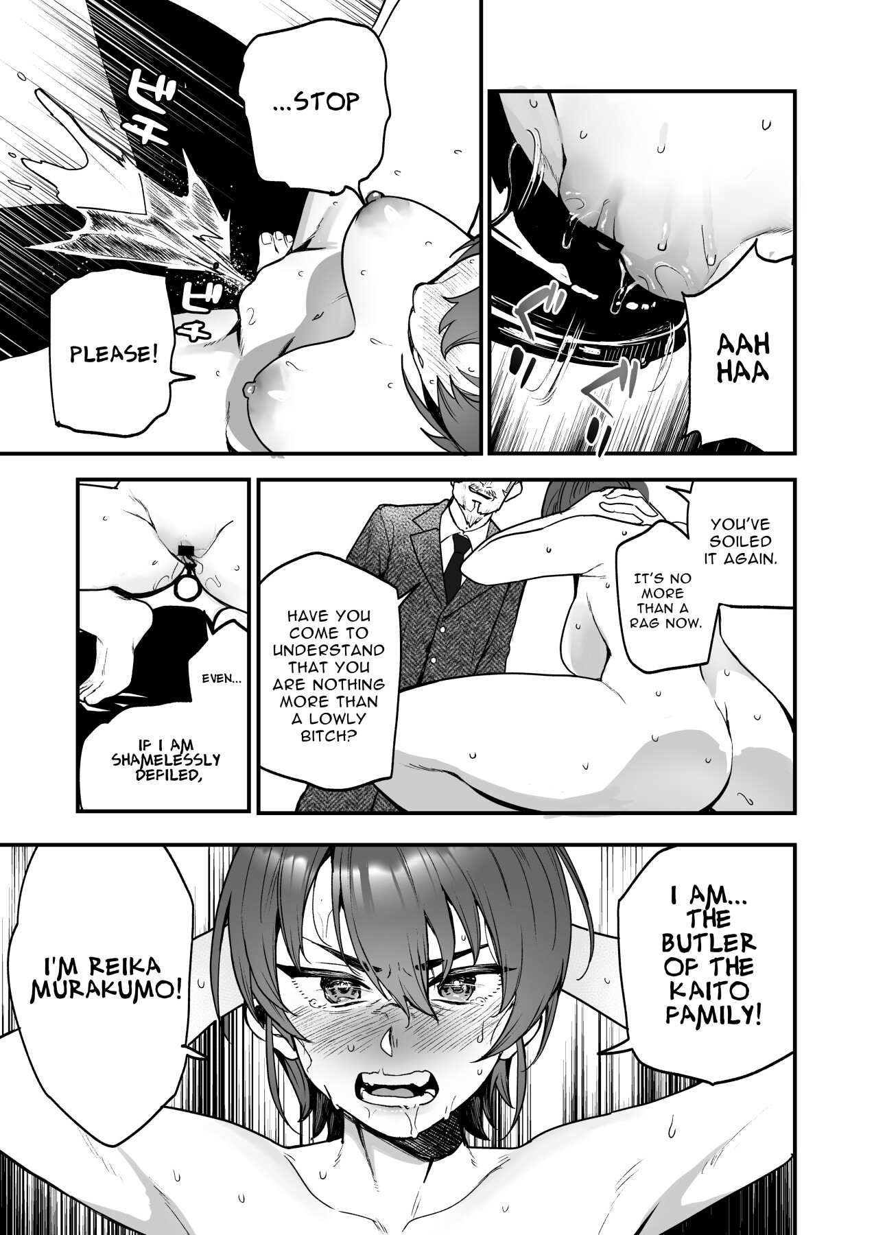 Hentai Manga Comic-Charming Female Butler Undergoes A Ruthless Masochist Corruption Induction Course-Read-26